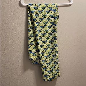 LuLaRoe toy story alien leggings